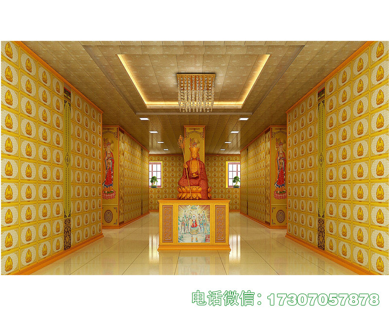嘉陵村纪念堂骨灰盒架子