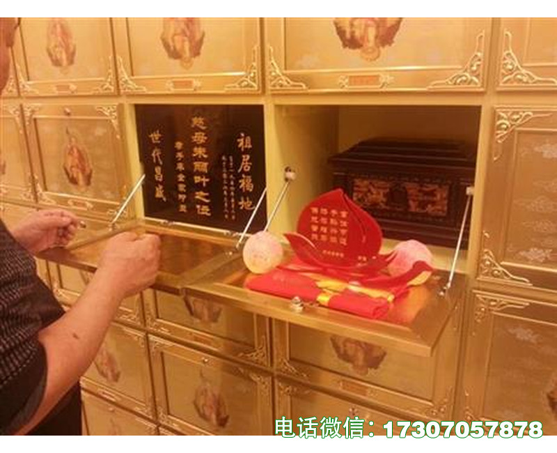 滨州村公益性骨灰堂建设用寄存架