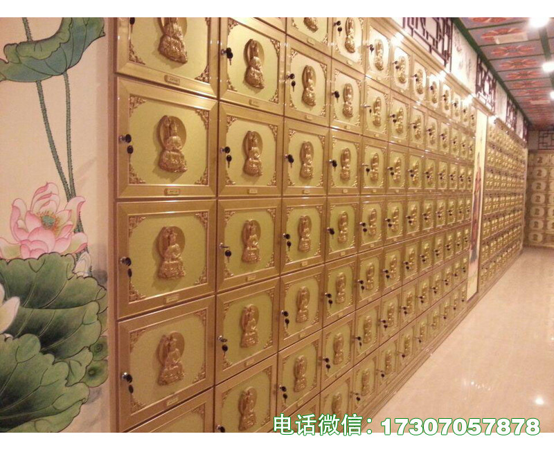 嘉陵骨灰堂存放骨灰盒货架柜