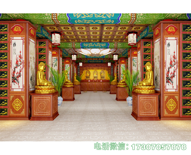 嘉陵寺庙骨灰存放架福位架