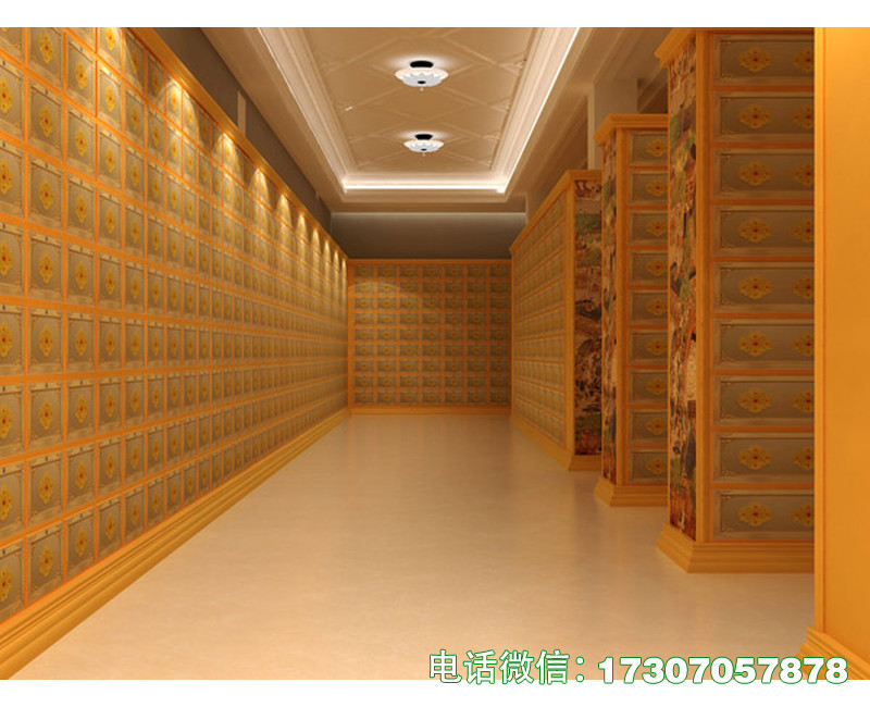 黄梅县骨灰盒安放室柜子生产厂家