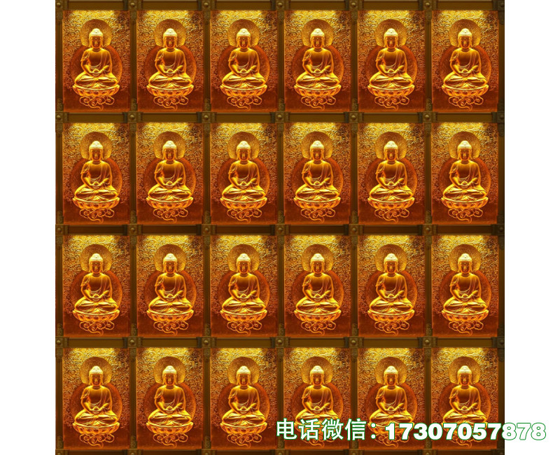 嘉陵佛龛千佛墙